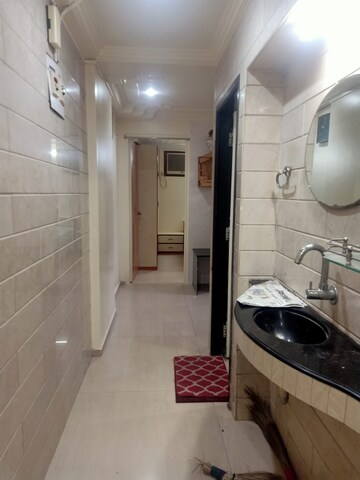 Bathroom in 1 BHK Apartment at Hiranandani Gardens Kingston, Powai – for Rent