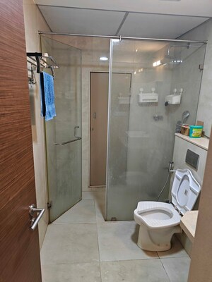 Bathroom in 3 BHK Apartment at Dadar West – for Rent