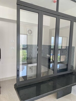 Building Lobby in 1 BHK Apartment at Lodha Quality Home Tower 2, Majiwada – for Rent