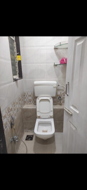 Bathroom in 1 BHK Apartment at Lodha Vista, Lower Parel – for Rent