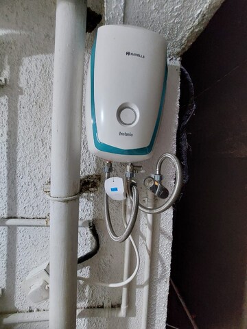 Bathroom in 2 BHK Apartment at Blumen Apartments, Vikhroli West – for Rent