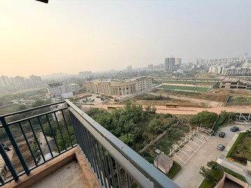 Balcony in 3.5 BHK Apartment at 3C Orris Greenopolis, Sector 89 – for Rent