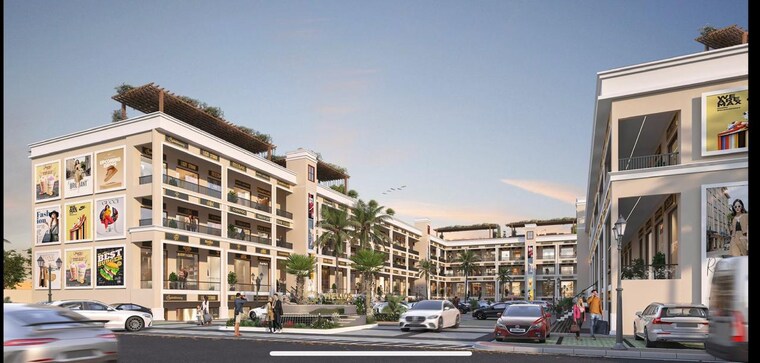 Exterior View, vip road Commercial Showroom 67 Sq.Yd. In Vip Road Zirakpur 9392015