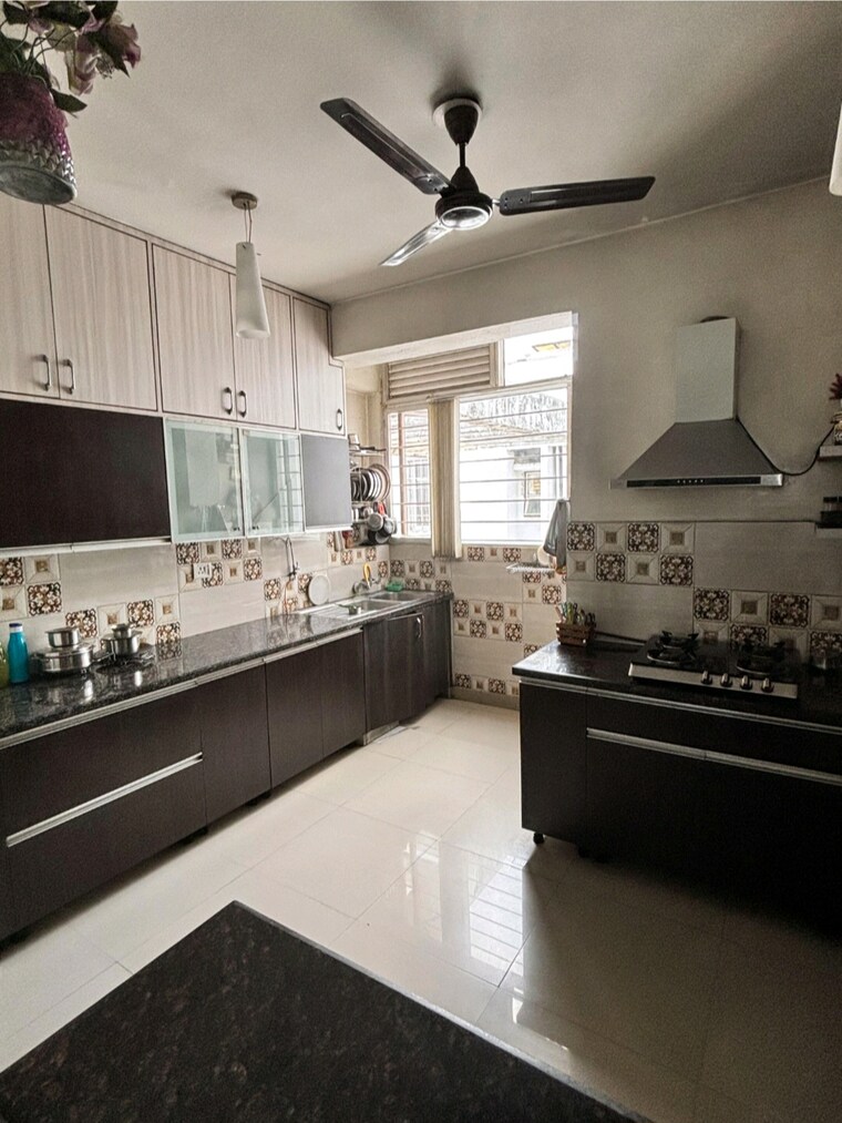 Kitchen, aba-olive-county 3 Bedroom 1935 Sq.Ft. Apartment In Vasundhara Sector 5 Ghaziabad 9392054