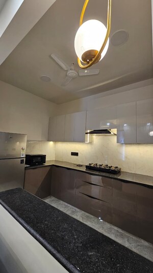 Kitchen in 3 BHK Builder Floor at Ansal Sushant Lok I, Sector 43 – for Rent