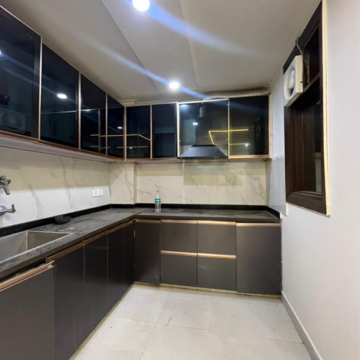 Kitchen in 2 BHK Builder Floor at Chattarpur – for Rent