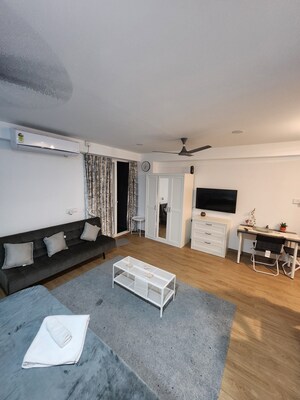 Balcony in 1 BHK Apartment at Yashcon Neon, Viman Nagar – for Rent