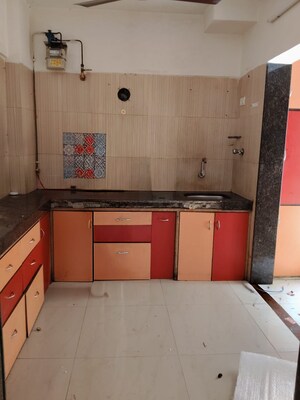 Kitchen in 3 BHK Apartment at Concrete Sai Swar, Kharghar – for Rent