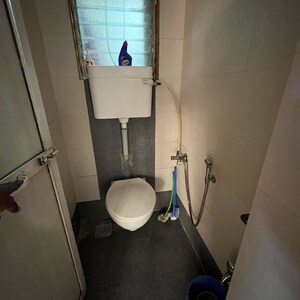 Bathroom in 1 BHK Apartment at Solitaire 3, Chandan Shanti – for Rent