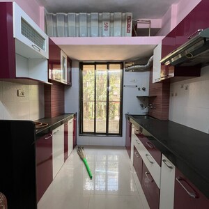 Kitchen in 1 BHK Apartment at Solitaire 3, Chandan Shanti – for Rent