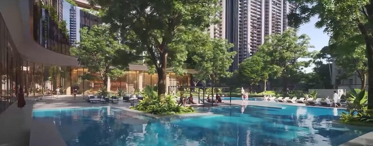 Swimming Pool, m3m-golf-hills 2.5 Bedroom 1420 Sq.Ft. Apartment In Sector 79 Gurgaon 9392177