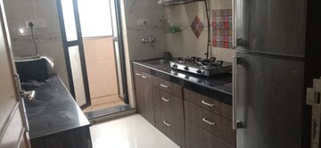 Kitchen in 1 BHK Apartment at Raheja Heights Phase 2, Goregaon East – for Rent