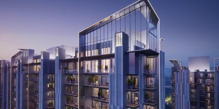 Exterior View, m3m-golf-hills 2.5 Bedroom 1420 Sq.Ft. Apartment In Sector 79 Gurgaon 9392177