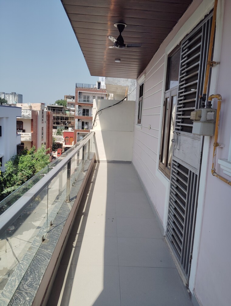 Balcony, ashoka enclave 4 Bedroom 1800 Sq.Ft. Builder Floor In Ashoka Enclave Faridabad 9392238