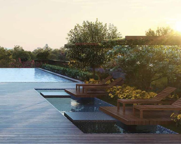 Swimming Pool, godrej-aristocrat 3 Bedroom 1853 Sq.Ft. Apartment In Sector 49 Gurgaon 9392200