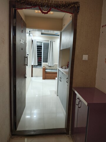 Kitchen in 1.5 BHK Apartment at VJ Yashwin Nuovo Centro, Wakad – for Rent