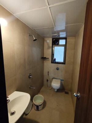 Bathroom in 2 BHK Apartment at Runwal Eirene, Balkum Pada – for Rent