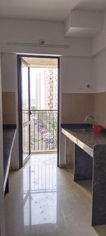 Balcony in 1.5 BHK Apartment at Lodha Palava City Lakeshore Greens, Dombivli East – for Rent