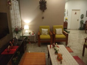 Living Room in 4 BHK Villa at Hennur – for Rent