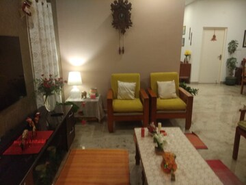 Living Room in 4 BHK Villa at Hennur – for Rent