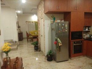 Living Room in 4 BHK Villa at Hennur – for Rent