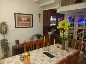 Living Room in 4 BHK Villa at Hennur – for Rent