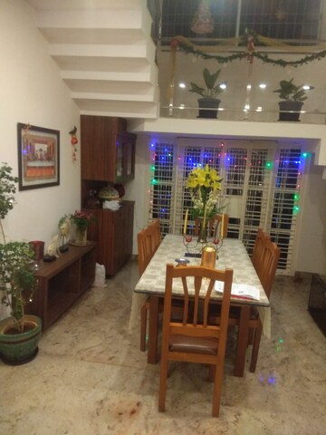 Living Room in 4 BHK Villa at Hennur – for Rent