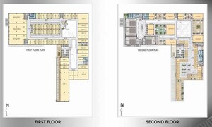 Floor Plan in  Office Space at Yashika Platina Street, Sector 109 – for Sale
