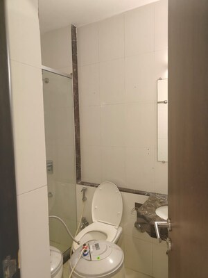 Bathroom in 3 BHK Apartment at Aristo Pearl Residency, Prabhadevi – for Rent