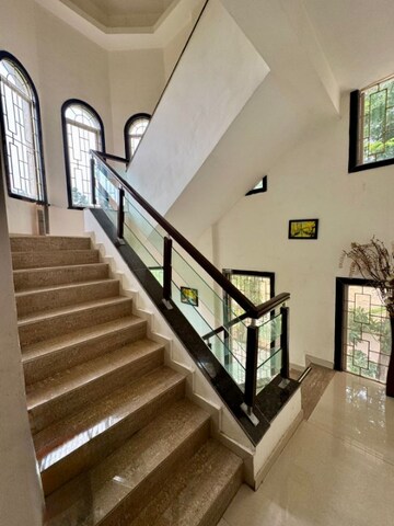 Staircase in 4 BHK Villa at Cosmos Hawaiian Village, Ghodbunder Road – for Sale