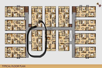 Master Plan in 3 BHK Apartment at Integral Sunrise City, Kommadi – for Sale
