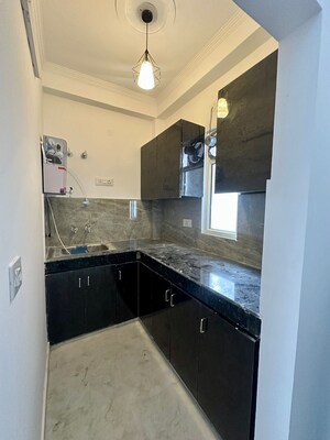 Kitchen in 1 BHK Builder Floor at Palm Residency Chhatarpur, Chattarpur – for Rent