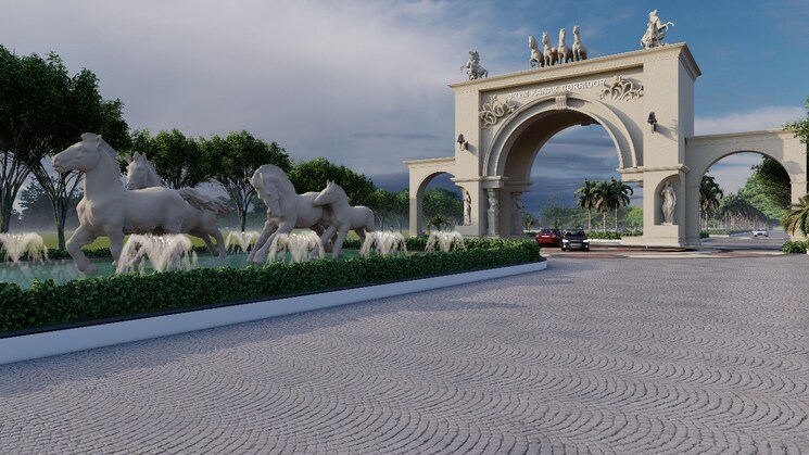 Exterior View, super corridor  846 Sq.Ft. Plot In Super Corridor Indore 9392602