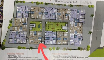 Master Plan in 2 BHK Apartment at Durga Sree Tanishq Arena, Whitefield – for Rent