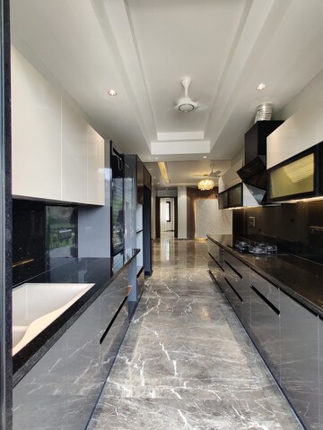 Kitchen in 3 BHK Builder Floor at Sushant Lok 3, Sector 57 – for Sale