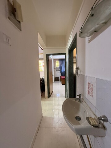 Building Lobby in 1 BHK Apartment at Seawoods – for Rent