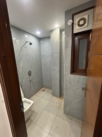 Bathroom in 2 BHK Builder Floor at Saket – for Rent