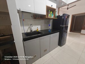 Kitchen in 2.5 BHK Apartment at Vaishnavi Serene, Yelahanka – for Rent