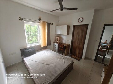 Bedroom in 2.5 BHK Apartment at Vaishnavi Serene, Yelahanka – for Rent