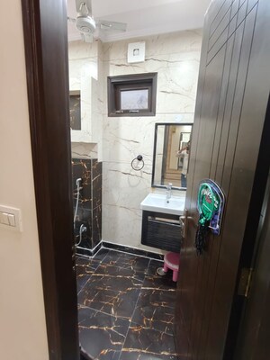 Bathroom in 3 BHK Builder Floor at Rajouri Garden – for Rent