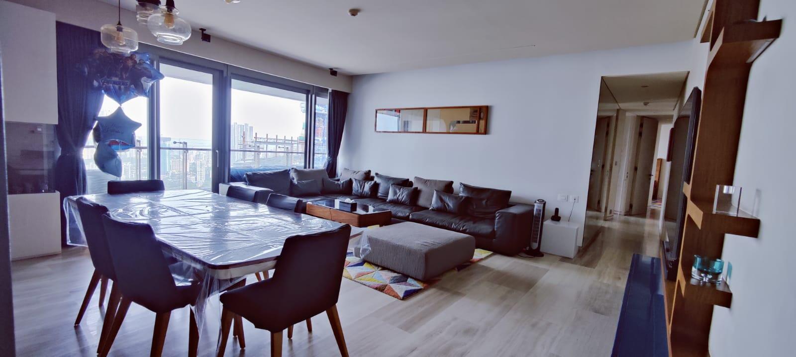 3 BHK + Servant Room Apartment For Rent in Lodha World View