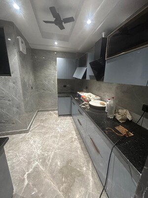 Kitchen in 3 BHK Builder Floor at Rajouri Garden – for Rent