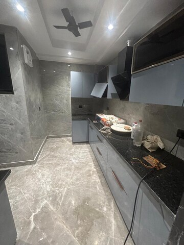 Kitchen in 3 BHK Builder Floor at Rajouri Garden – for Rent