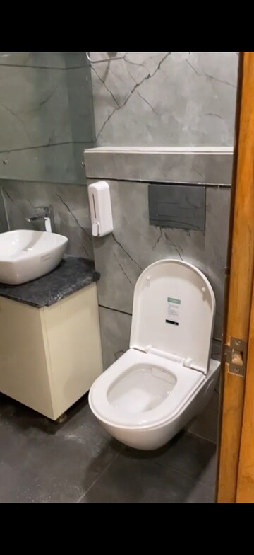 Bathroom in 3 BHK Builder Floor at BP Homes, Sector 85 – for Rent