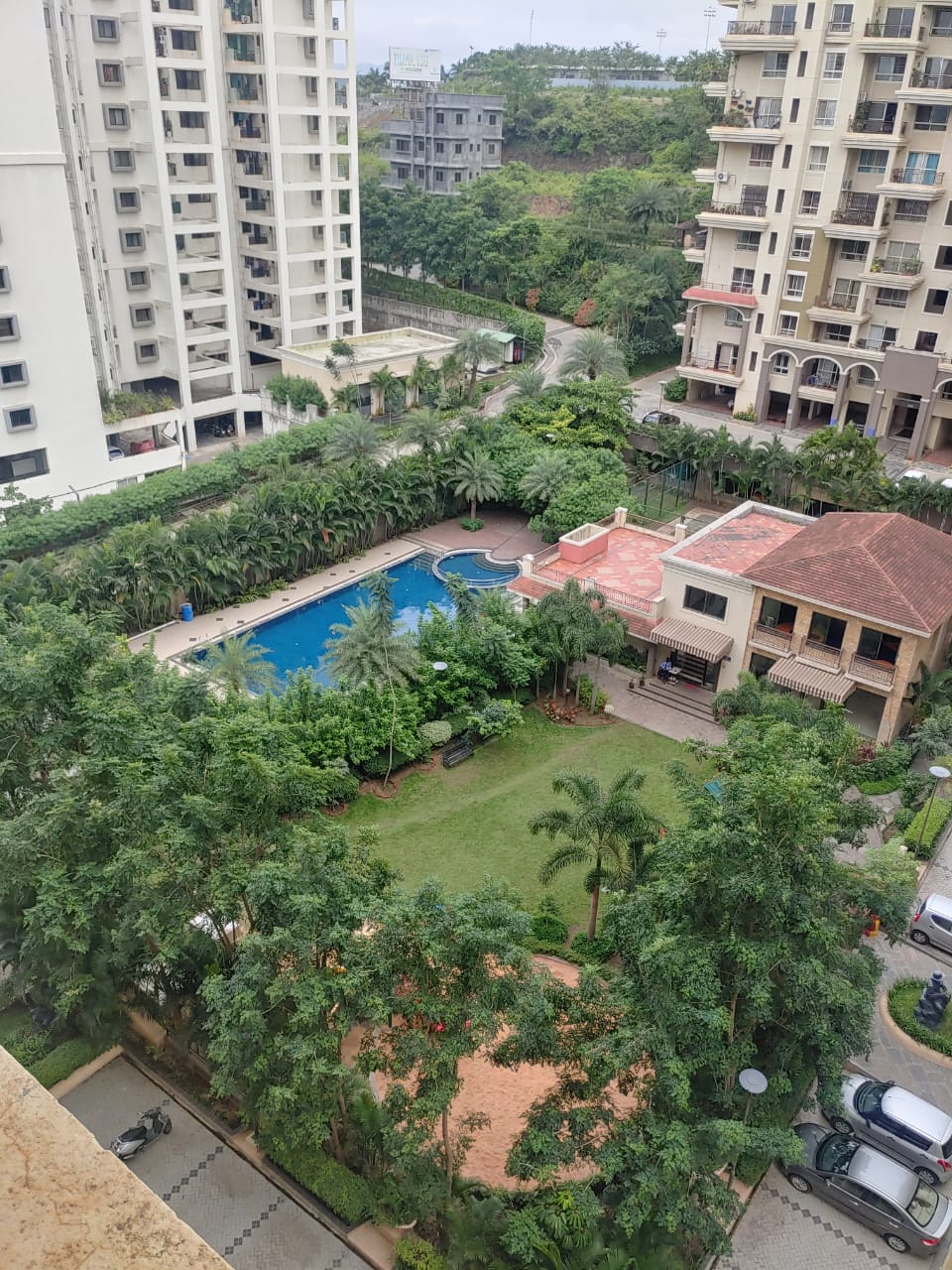 3 BHK + Servant Room Apartment For Rent in Nyati Equatorial