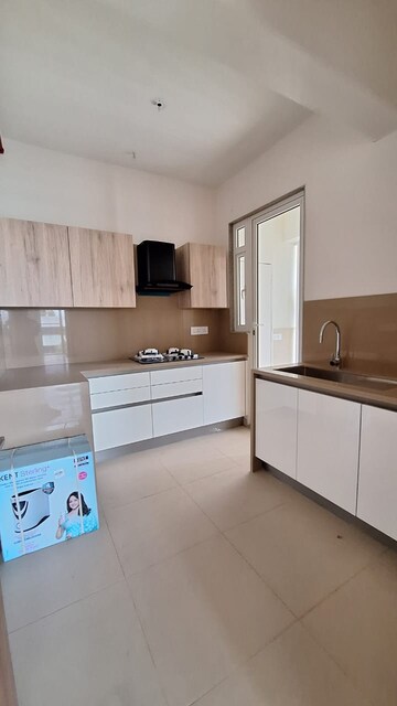 Kitchen in 3 BHK Apartment at Sagitarius Bluegrass Residences, Kalyani Nagar – for Rent