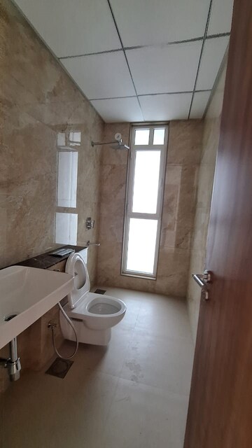 Bathroom in 3 BHK Apartment at Sagitarius Bluegrass Residences, Kalyani Nagar – for Rent