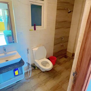 Bathroom in 2 BHK Apartment at Pacific Golf Estate, Kulhan – for Rent