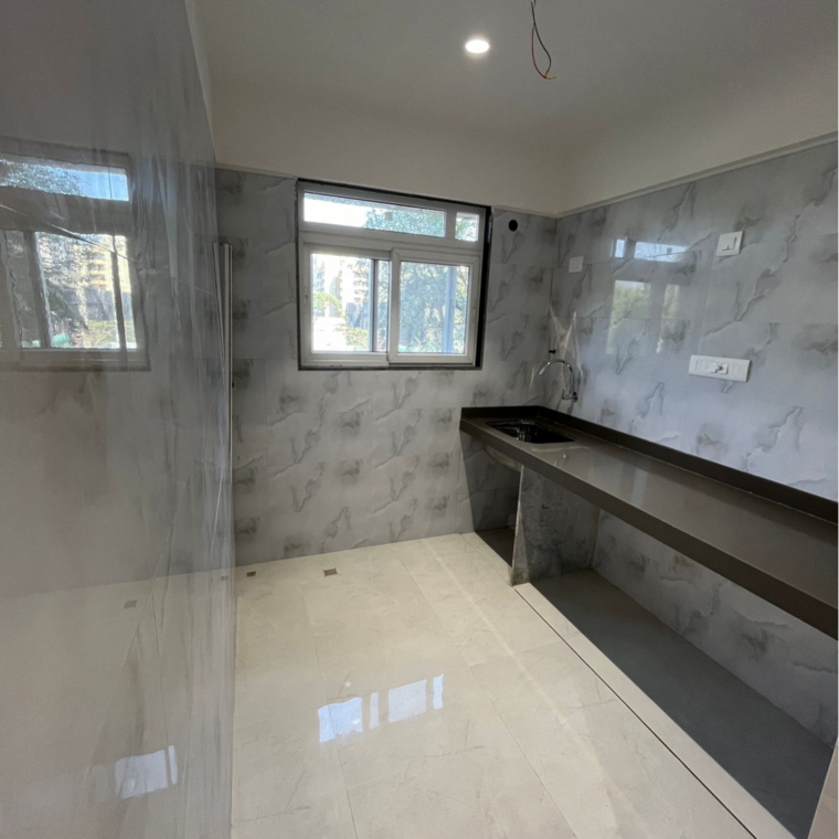 Kitchen, vaibhavlaxmi-queens-glory 1 Bedroom 381 Sq.Ft. Apartment In Subhash Nagar Mumbai 9393435