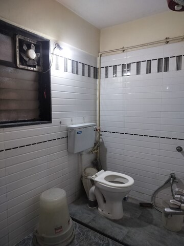 Bathroom in 2 BHK Apartment at Aditya Nakoda Society, Dattawadi – for Sale
